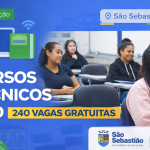 SÃO SEBASTIÃO:CURSOS TÉCNICOS GRATUITOS