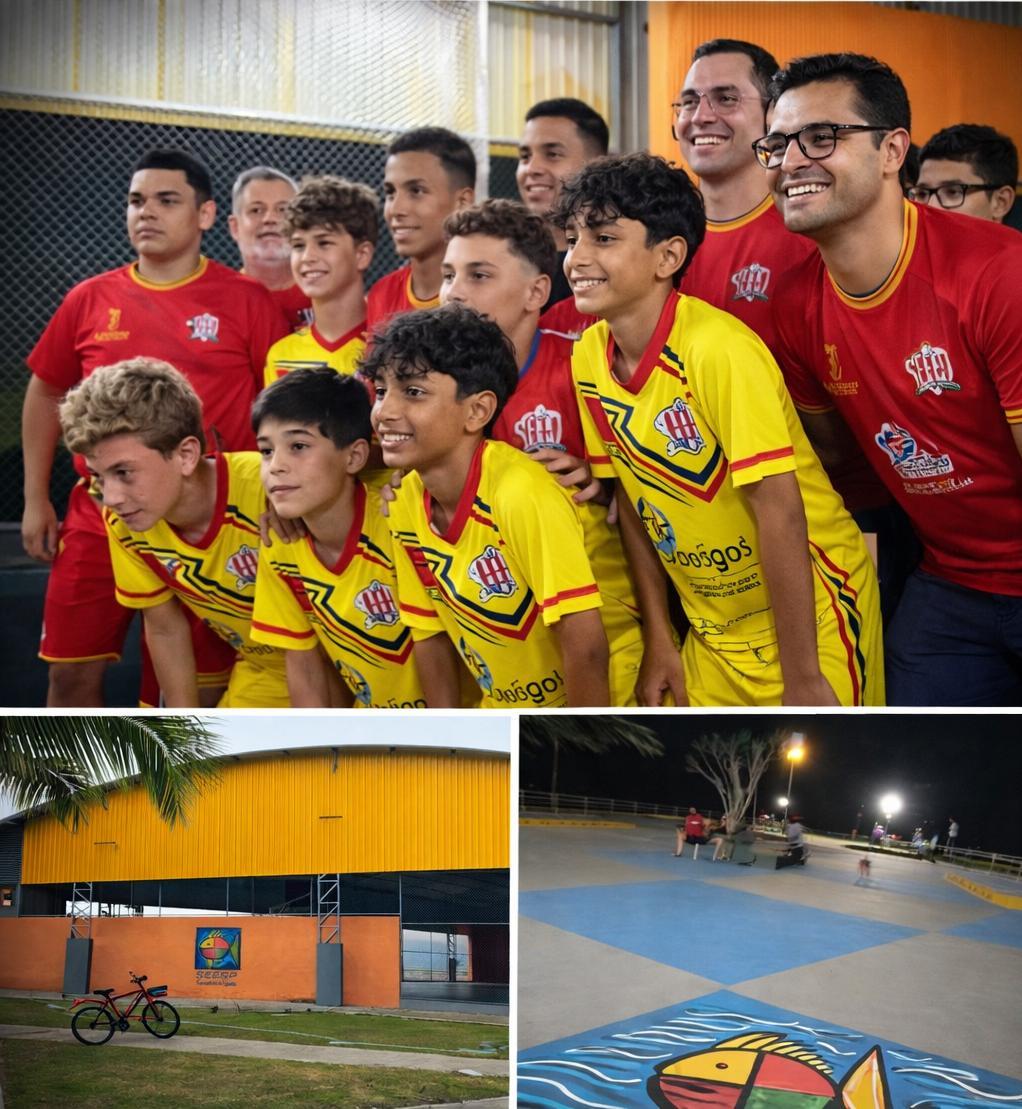 SÃO SEBASTIÃO: QUADRA DA ENSEADA REVITALIZADA