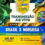 SÃO SEBASTIÃO: TORCIDA VERDE E AMARELA