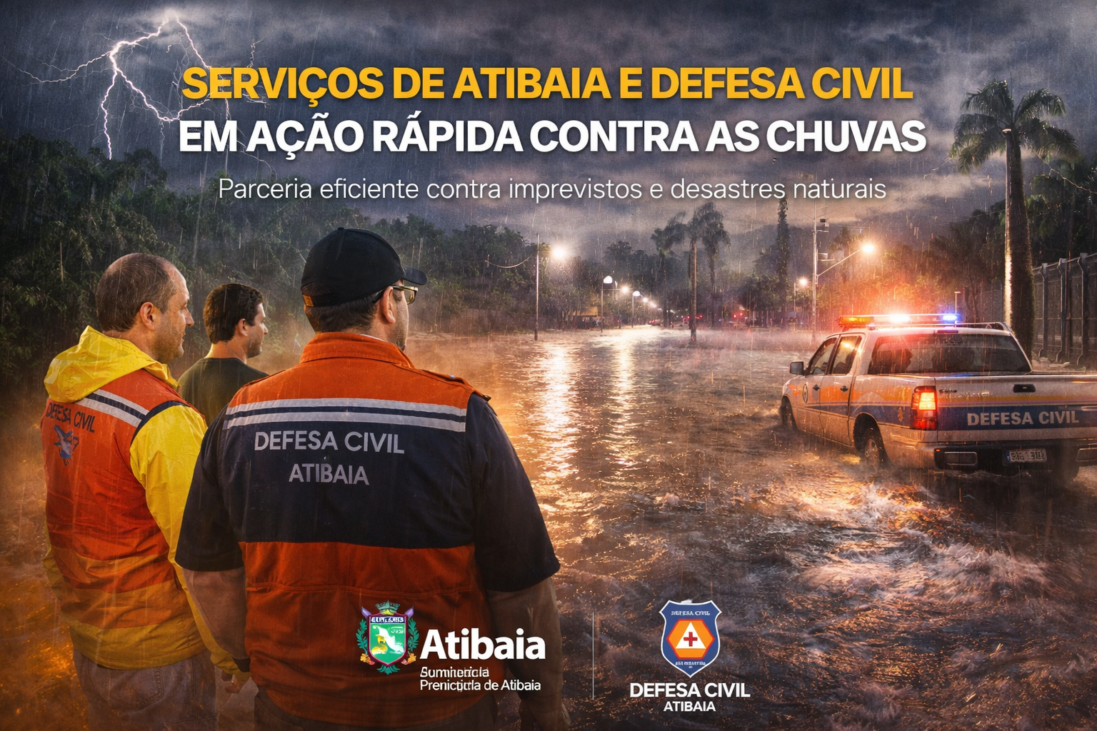 Secretaria de Serviços e Defesa Civil unem forças e estratégias