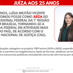 Mineira de 25 Anos a Juíza Federal Mais Jovem do Brasil