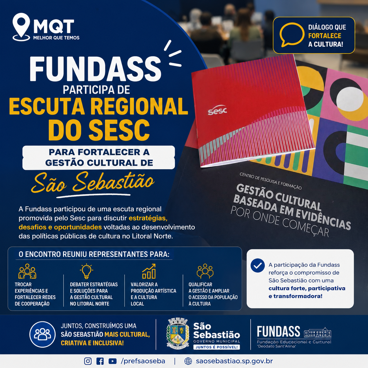 FUNDASS PARTICIPA DE ESCUTA REGIONAL DO SESC