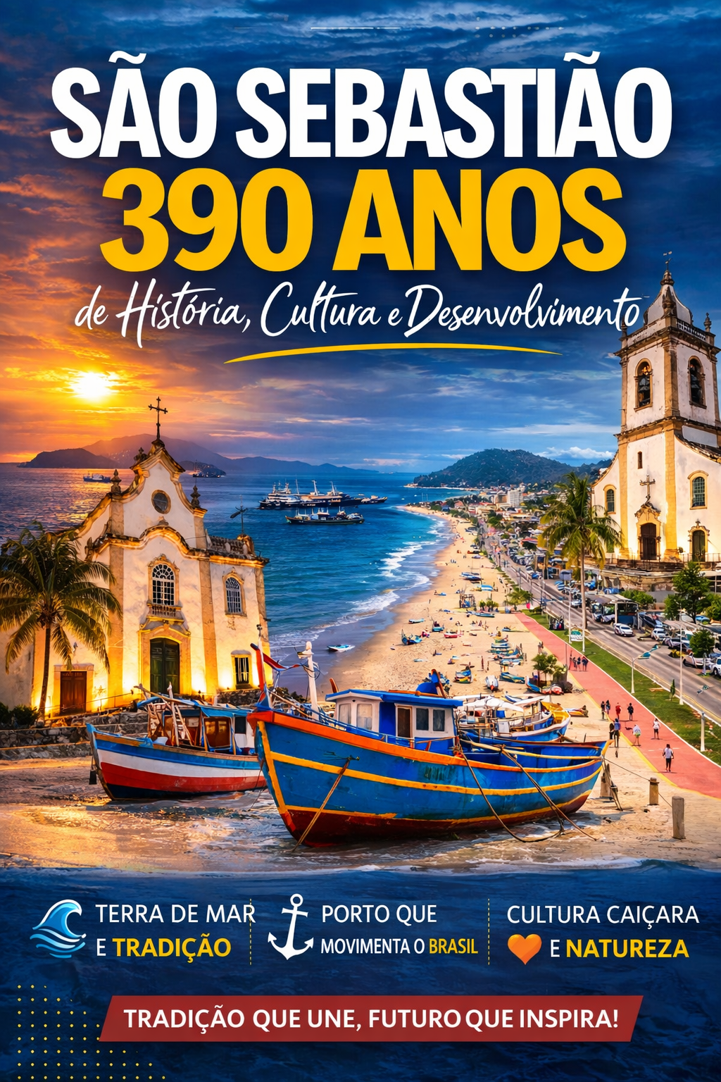 390 ANOS DE SÃO SEBASTIÃO SP