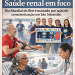 SÃO SEBASTIÃO: SAÚDE RENAL EM FOCO