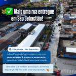 SÃO SEBASTIÃO: OBRA BENEFICIA VILA AMÉLIA