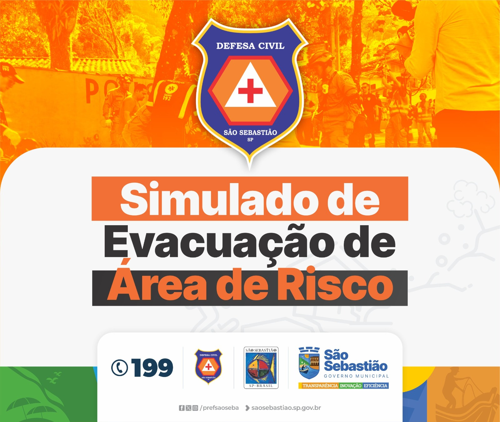 Defesa Civil altera simulados de evacuação...
