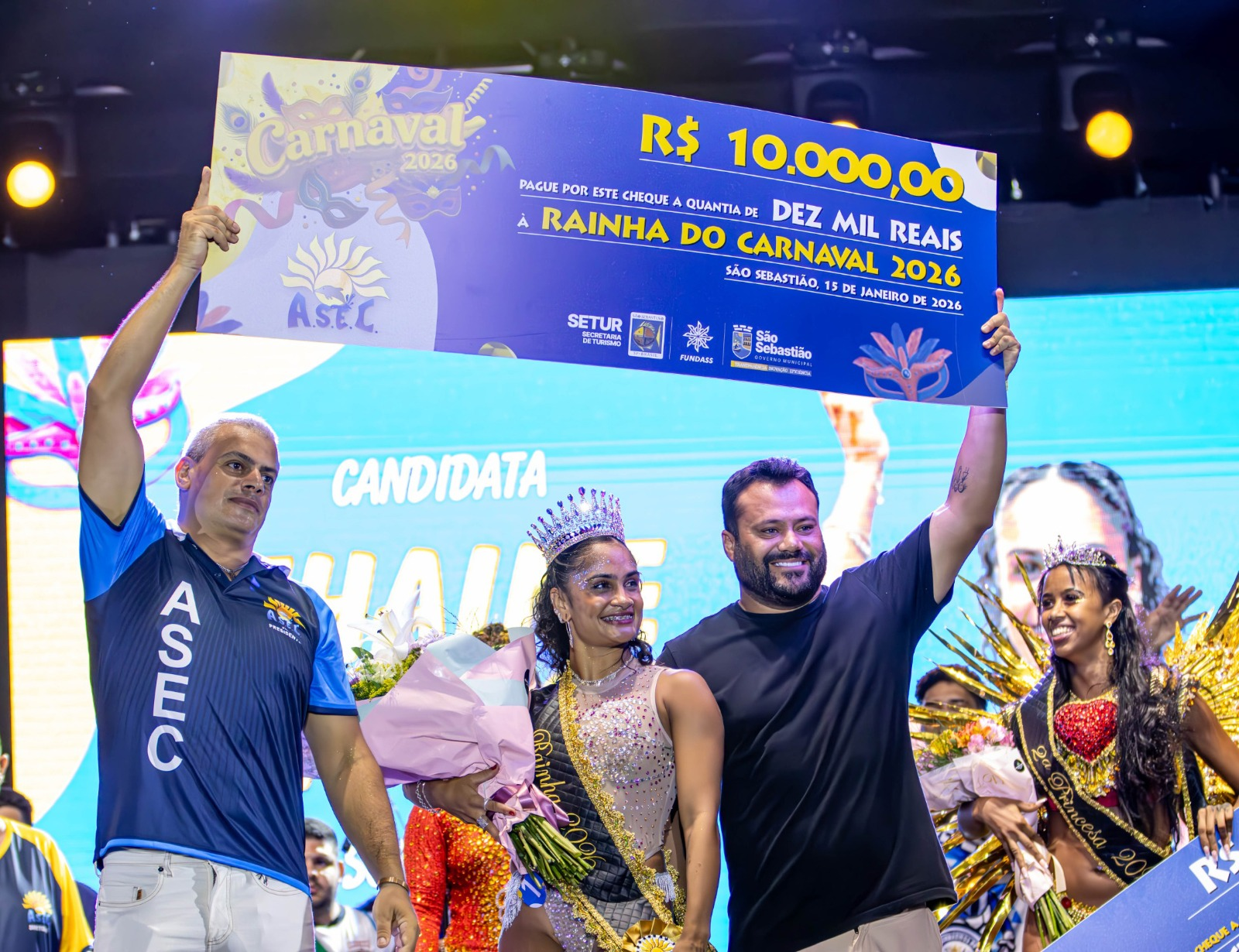 São Sebastião elege Corte do Carnaval 2026..