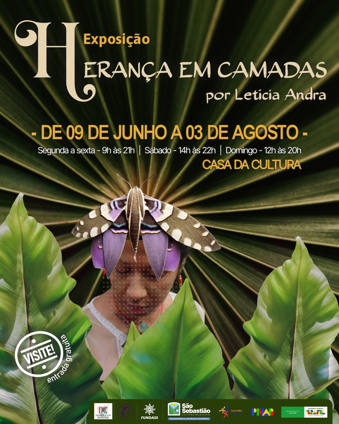 São Sebastião recebe exposição ‘Herança em Camadas’ a partir de segunda-feira (9)