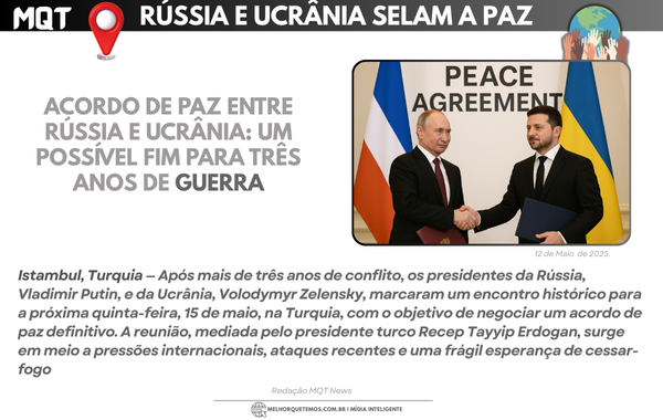 Acordo de Paz Rússia e Ucrânia