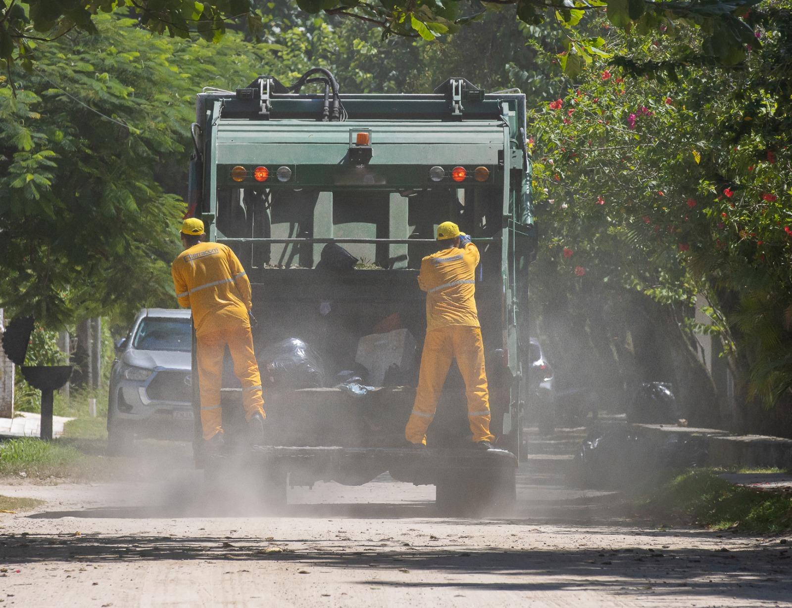 São Sebastião recolhe mais de 3,2 toneladas de lixo..